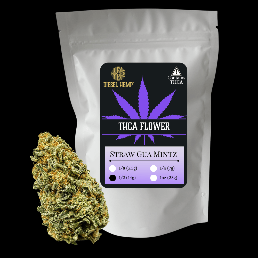 THCA Flower - Straw Gua Mintz - Image 4