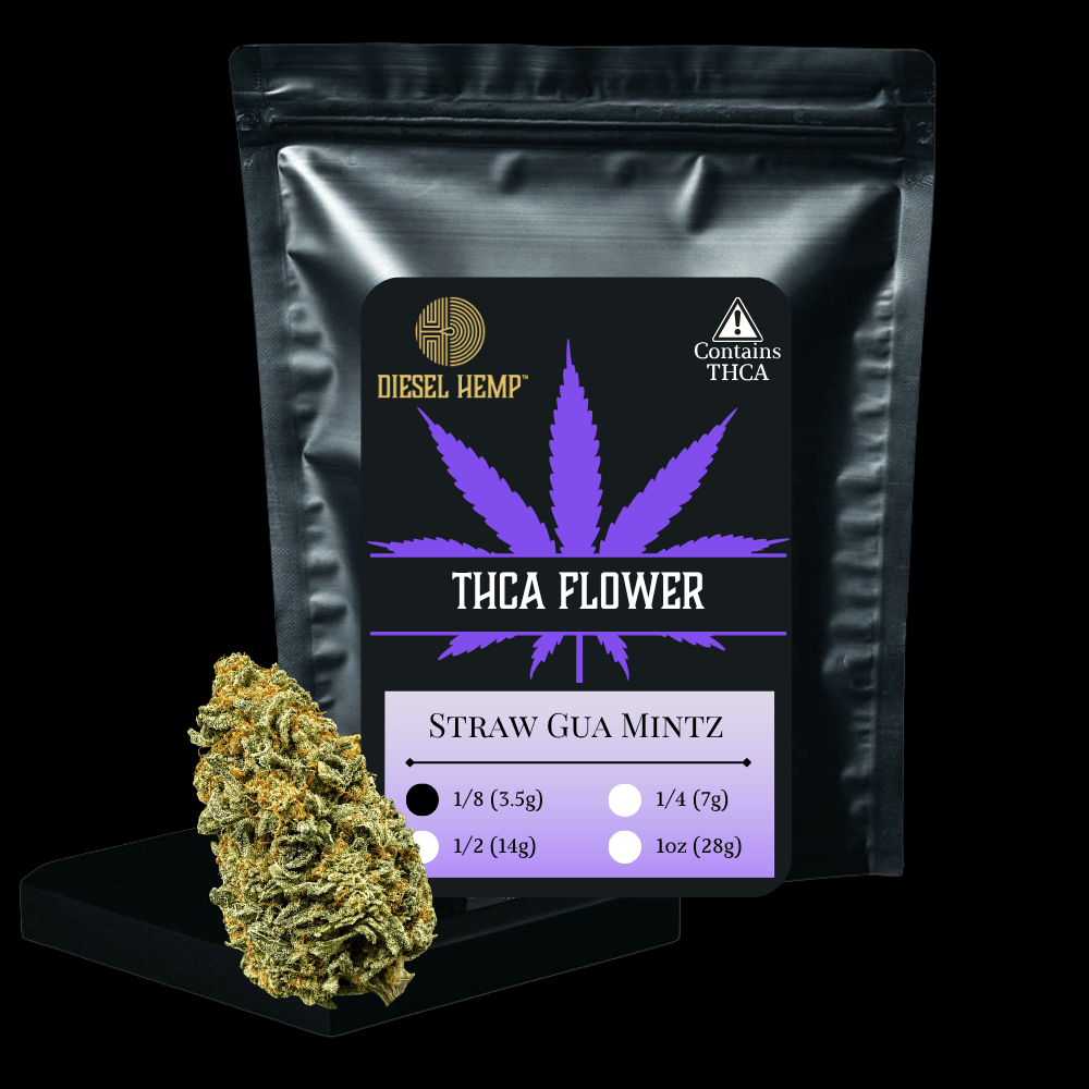 THCA Flower - Straw Gua Mintz - Image 2